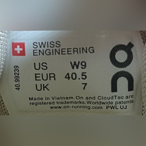 On Cloud X REFLECTIVE Womens Size 9 Running Shoes Sneakers Mocha Brown Sand - Picture 11 of 12